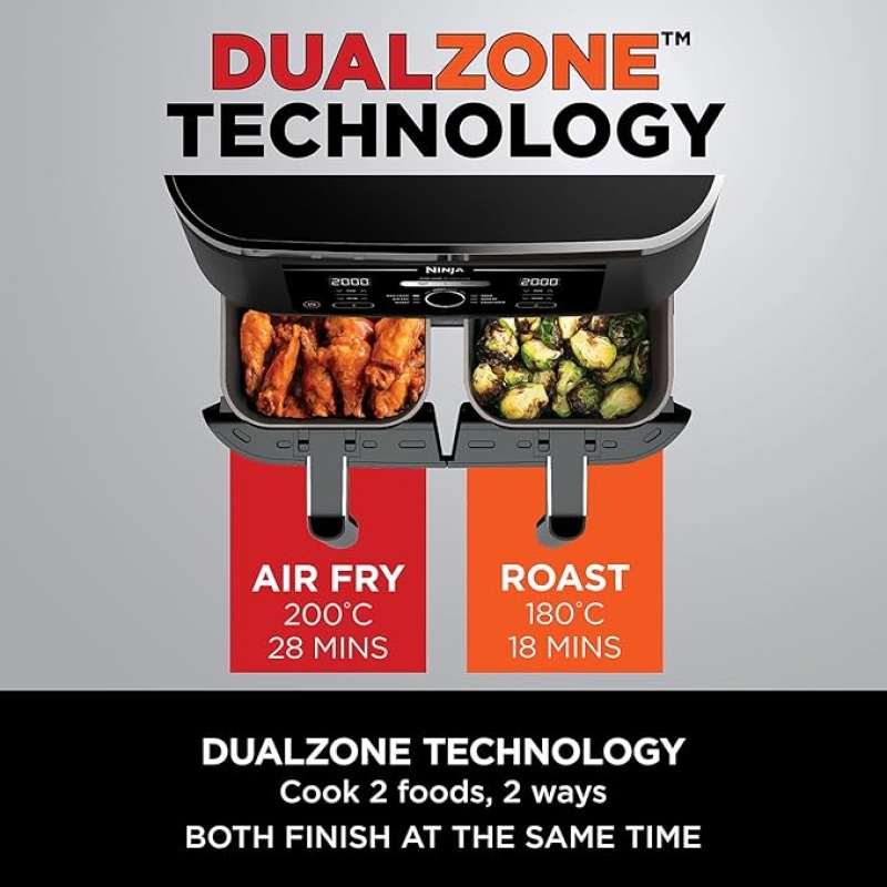 Ninja Foodi MAX Dual Zone Digital Air Fryer