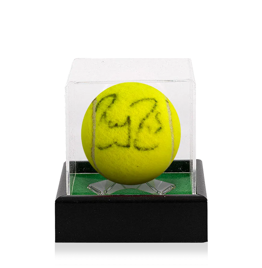 Roger Federer Signed Wimbledon Tennis Ball